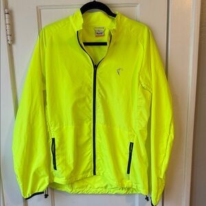 Pearl Izumi Women's Neon Yellow Windbreaker